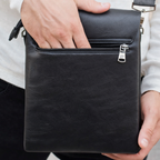 Sac bandoulière en cuir - CuirAura