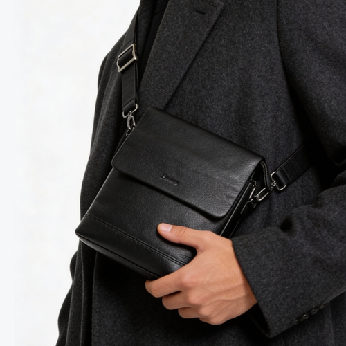 Sac bandoulière en cuir - CuirAura