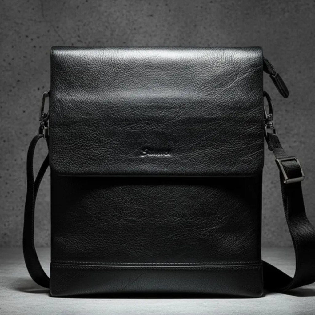 Sac bandoulière en cuir - CuirAura