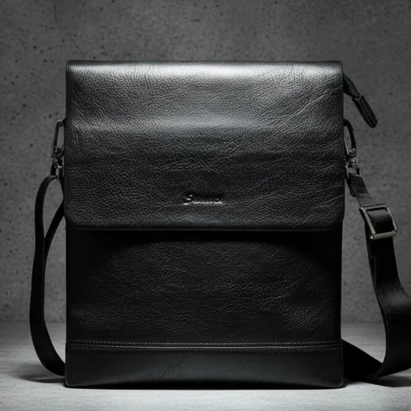 Sac bandoulière en cuir - CuirAura